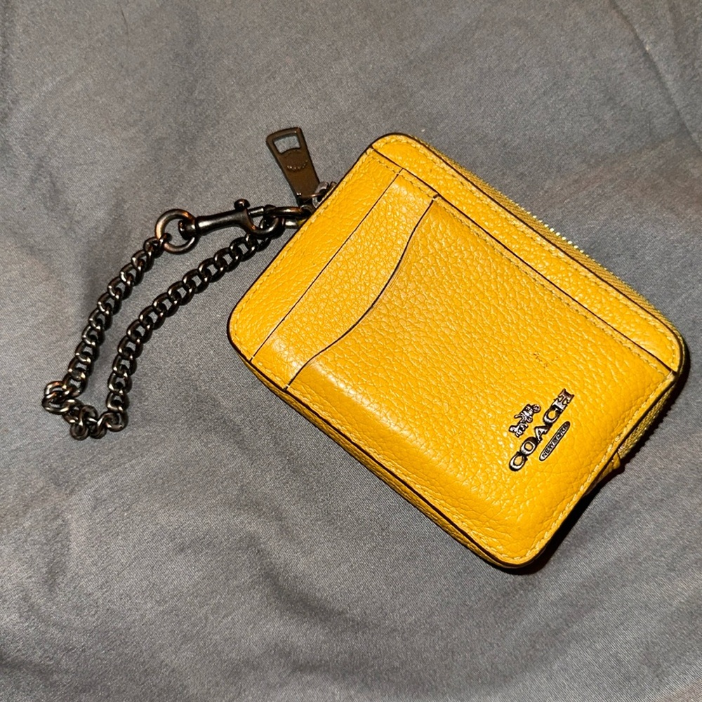 Coach Zip Card Case